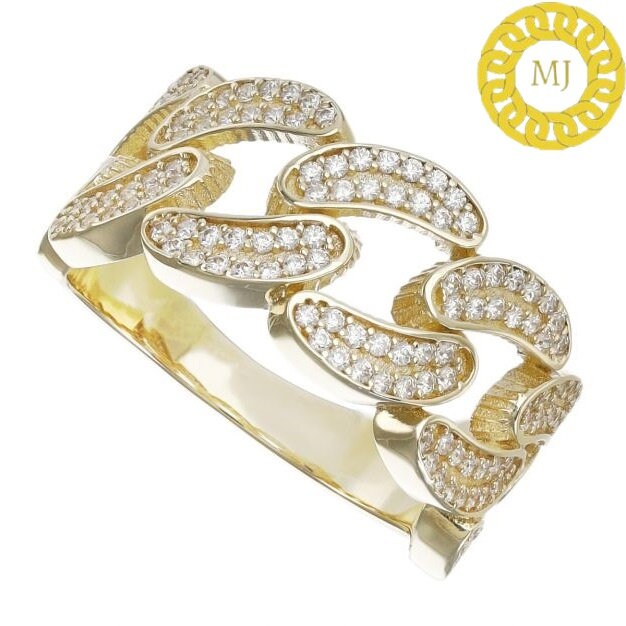 12 mm Moissanite Diamond Cuban link Ring, 925 Solid Silver Pave Cuban Ring Best Selling,Men's, Women's, Unisex Ring,iced Hiphop Cuban band
