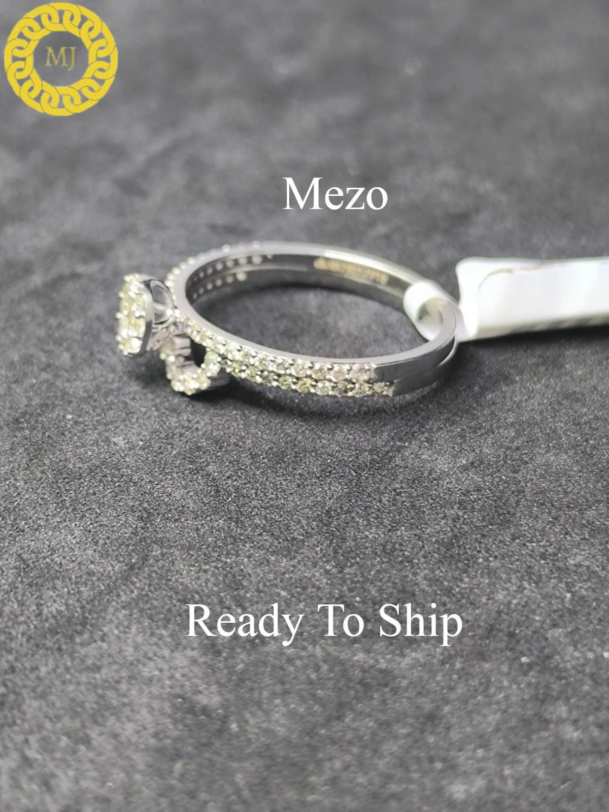 Genuine Diamond Engagement Ring Set - 18K Gold Matching Wedding Band - Oval Halo Setting - Bridal Anniversary Jewelry- diamond ring set