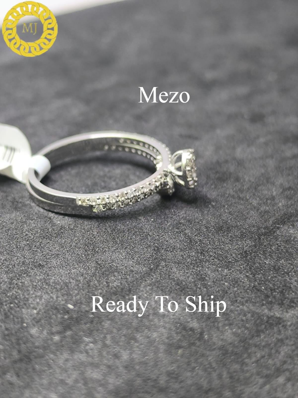 Genuine Diamond Engagement Ring Set - 18K Gold Matching Wedding Band - Oval Halo Setting - Bridal Anniversary Jewelry- diamond ring set