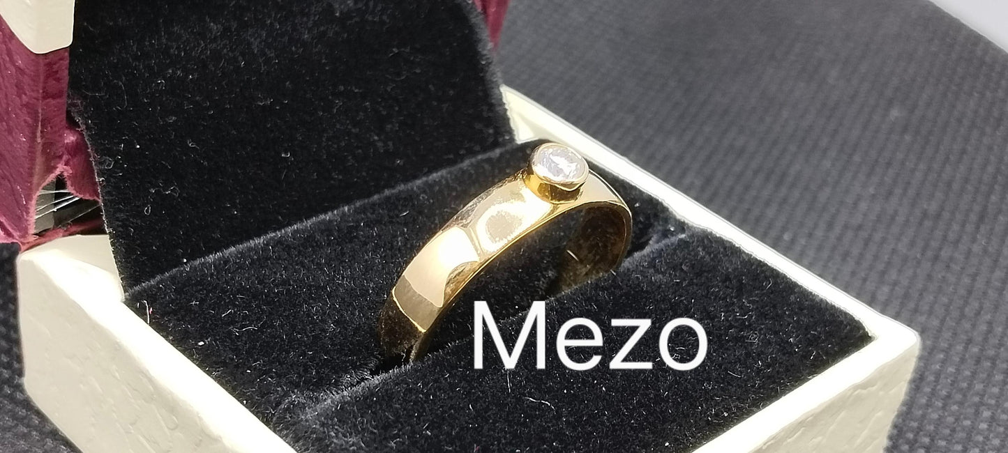 Natural Diamond Men's band-Round Diamonds-14k Solid Gold-Solitaire diamond men ring-April birthstone ring-Engagement Ring-gents Diamond ring
