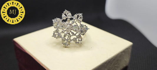 Pear, Marquise leaves, Princess cut Shape Diamond Ring,Cocktail  Ring,18k Solid Gold,Natural Diamonds, Diamonds ring, Fancy cut,gift for her