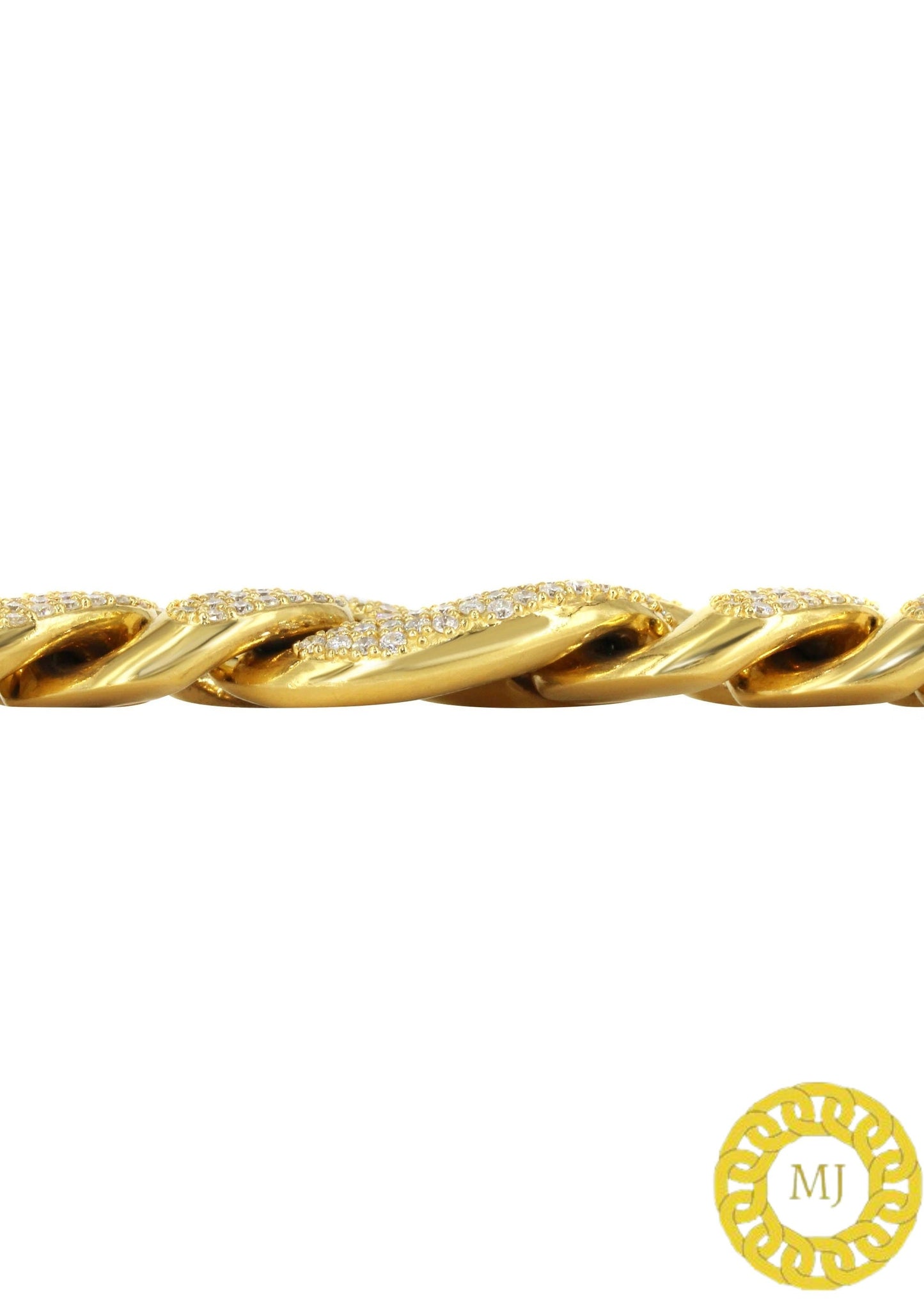 Men's Miami Puff Cuban Link Chain Necklace,18 mm Silver VVS1 Moissanite Cuban Chain,Icedout Chain,Bling Necklace,Diamond Choker,ICY Necklace