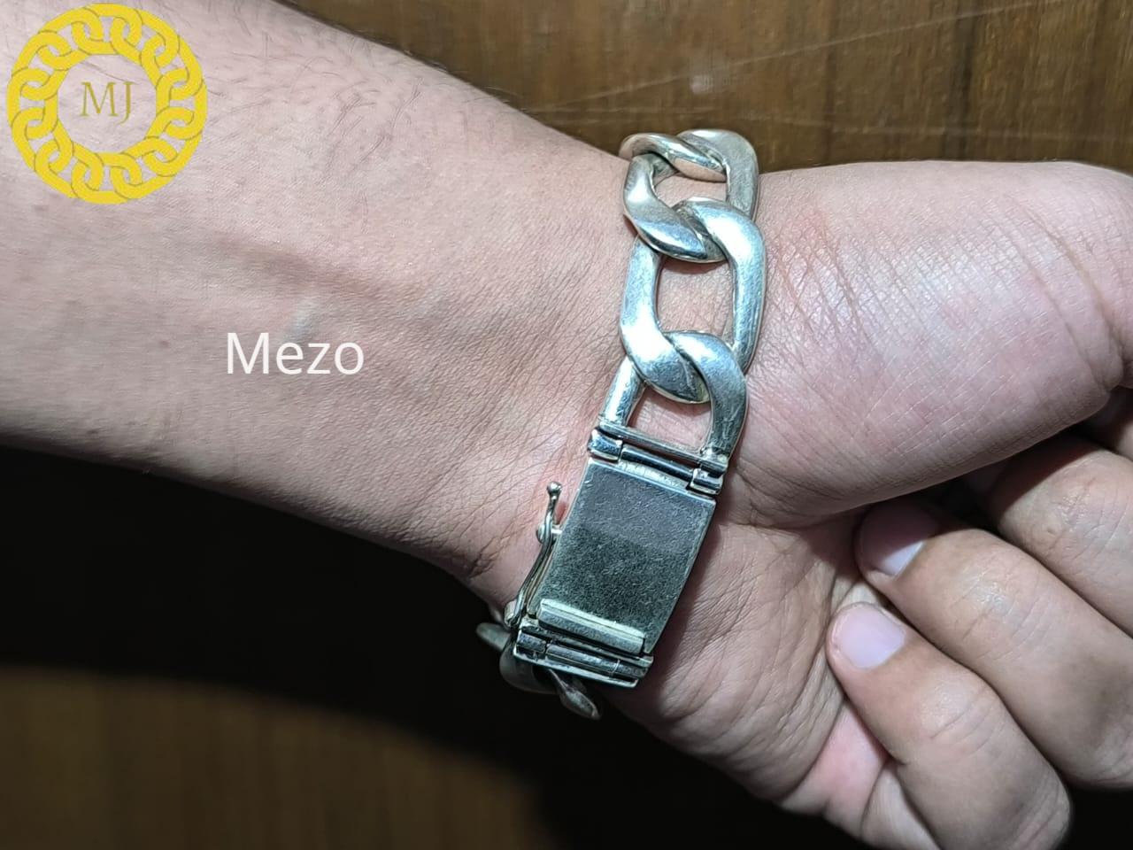 18 mm Sterling Silver Cuban Link Bracelet, Cuban Chain, Heavy 925 Silver Men's Bracelet, Gift for him , Cuban bracelet men, men's bracelet