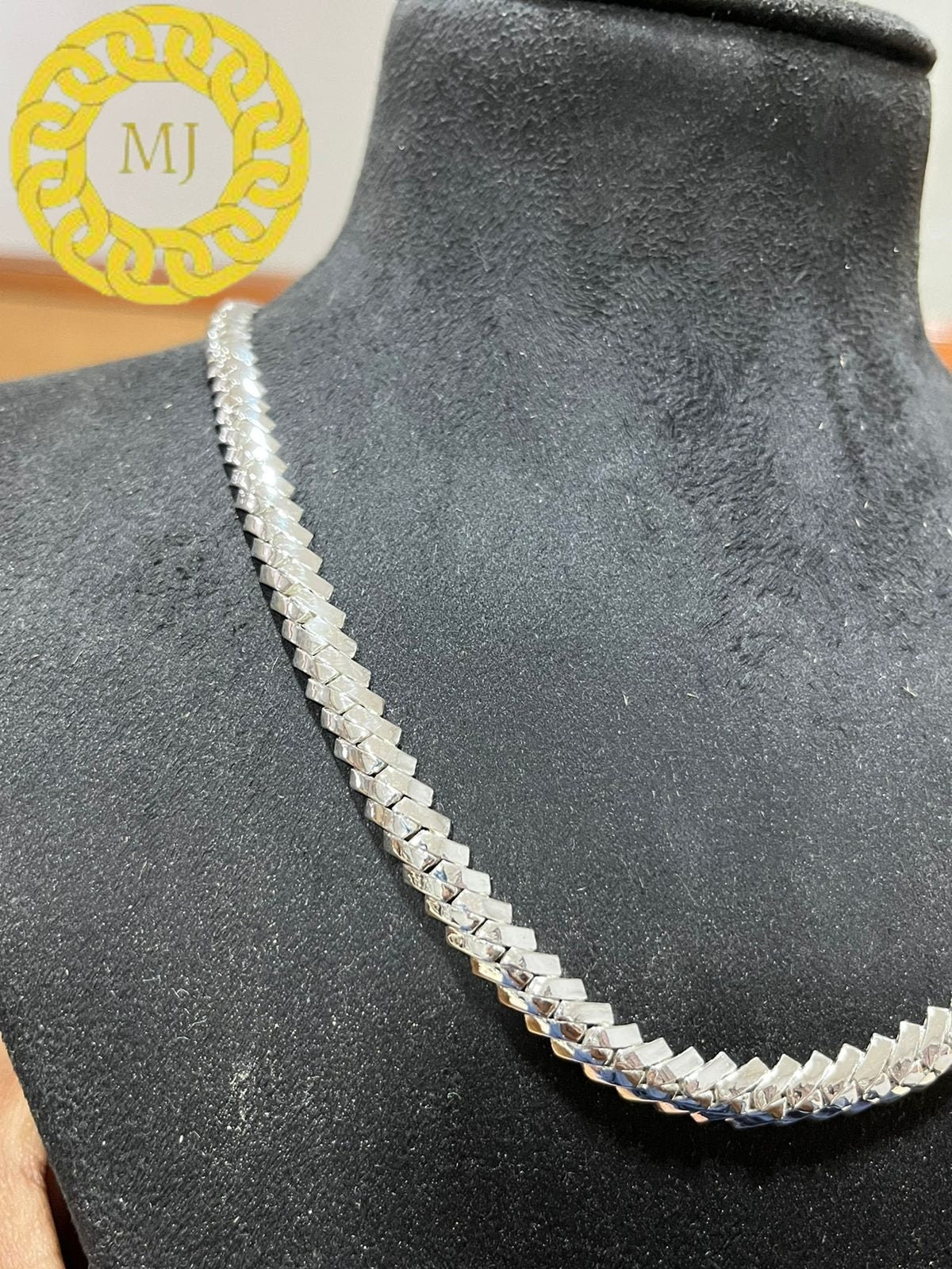 8 mm Cuban link chain Men's Heavy Solid 925 Sterling Silver Miami Cuban Link Chain,wide 14"-30"Inch with Fine quality Box Clasp,Gift for him