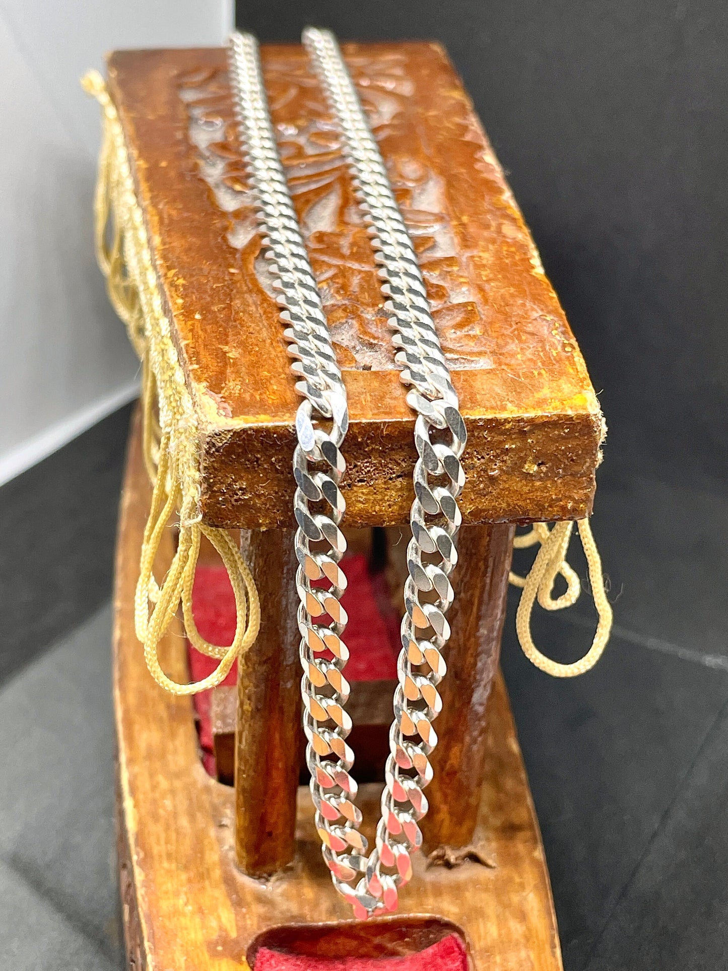 925 Silver Cuban Link Chain 5mm - Silver Slick Chain - Men's Chain - Women's Chain - Unisex Streetwear Chain - Gifts For Him - Gifts For Her