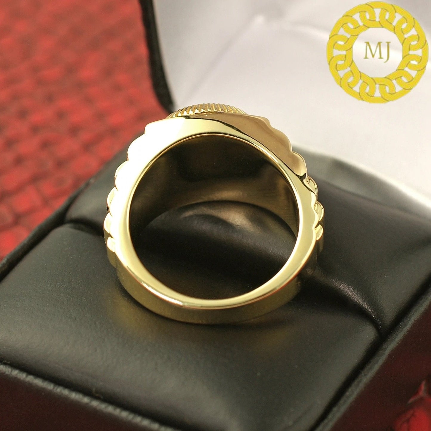 Diamond Majesty men's Ring, VVS1 Moissanite Iced Out Diamond Ring For Men , Wedding Groom's Ring, Diamond Signet Ring, Hip-Hop Men's Ring