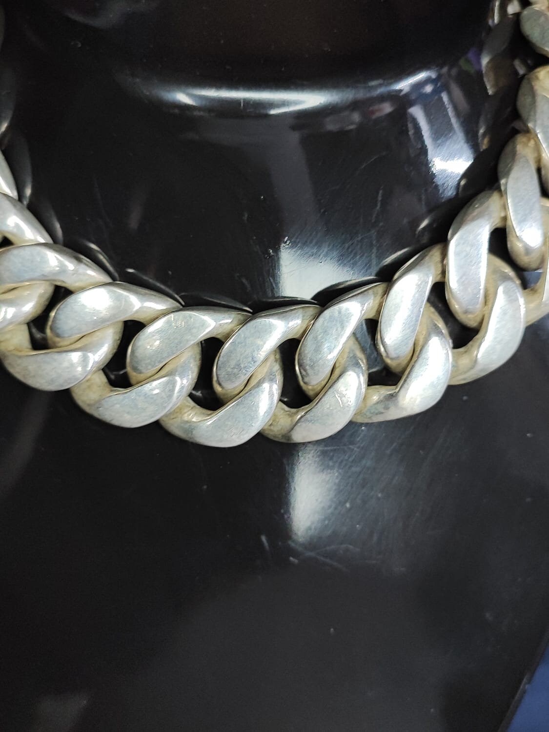 23mm Cuban link chain Men's Heavy Solid 925 Sterling Silver Miami Cuban Link Chain,wide 18"-28"Inch with Fine quality Box Clasp,Gift for him