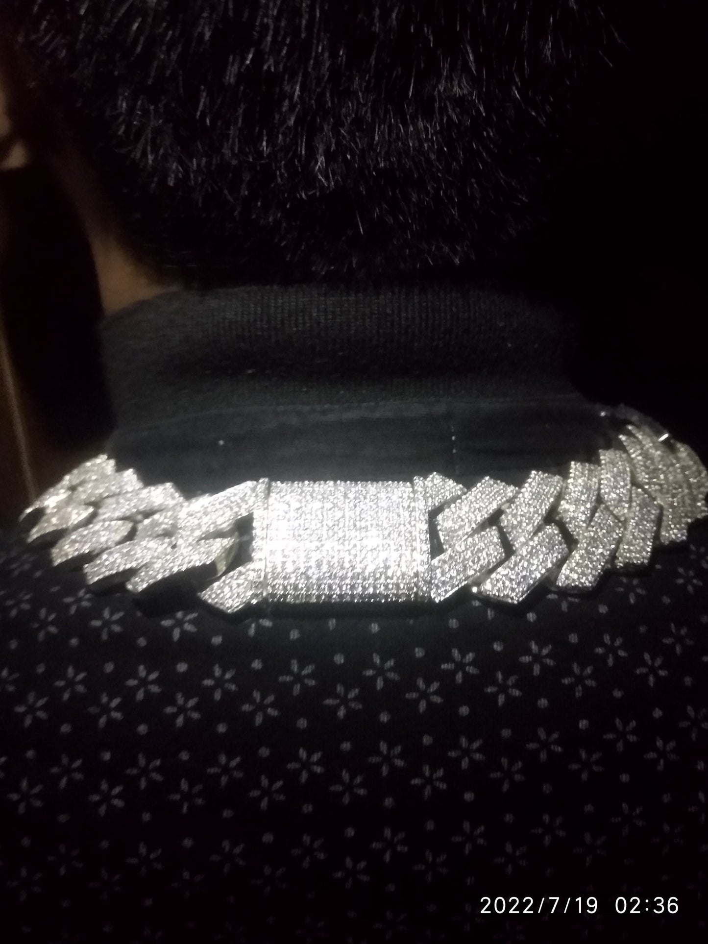Heavy Solid 925 Sterling Silver Men's VVS1 Moissanite Diamonds Studded Cuban Chain,Icedout Rapper chains,30mm wide, Quality Box Clasp