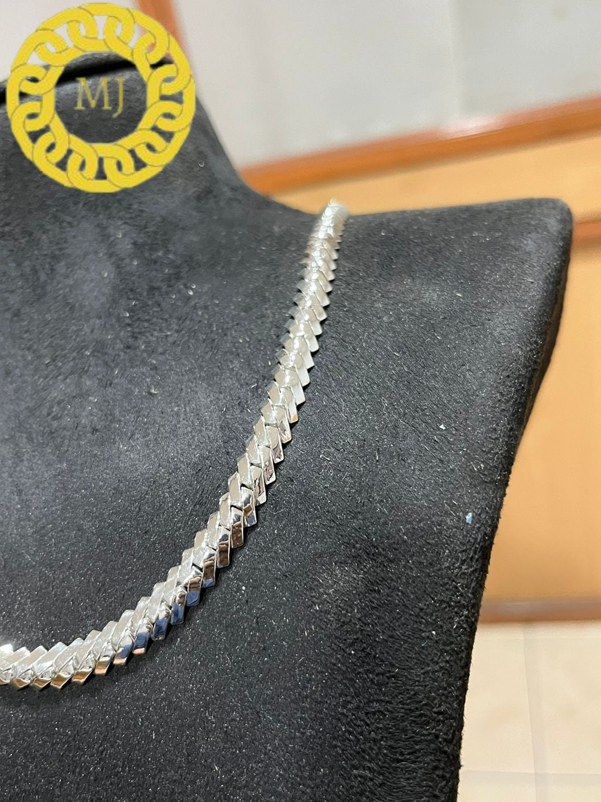 8 mm Cuban link chain Men's Heavy Solid 925 Sterling Silver Miami Cuban Link Chain,wide 14"-30"Inch with Fine quality Box Clasp,Gift for him